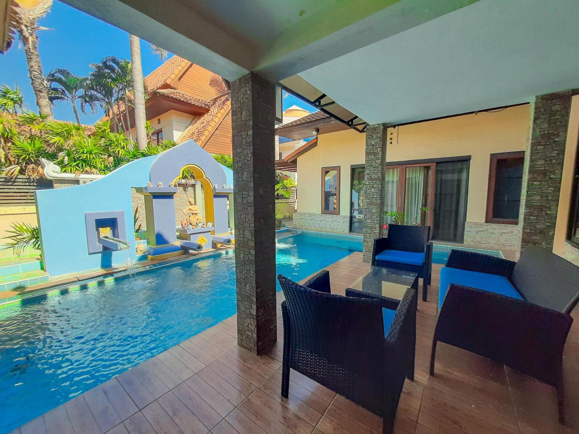 4Br Bali Style Private Pool Villa Siya พูลวิลล่าพัทยา パッタヤー エクステリア 写真