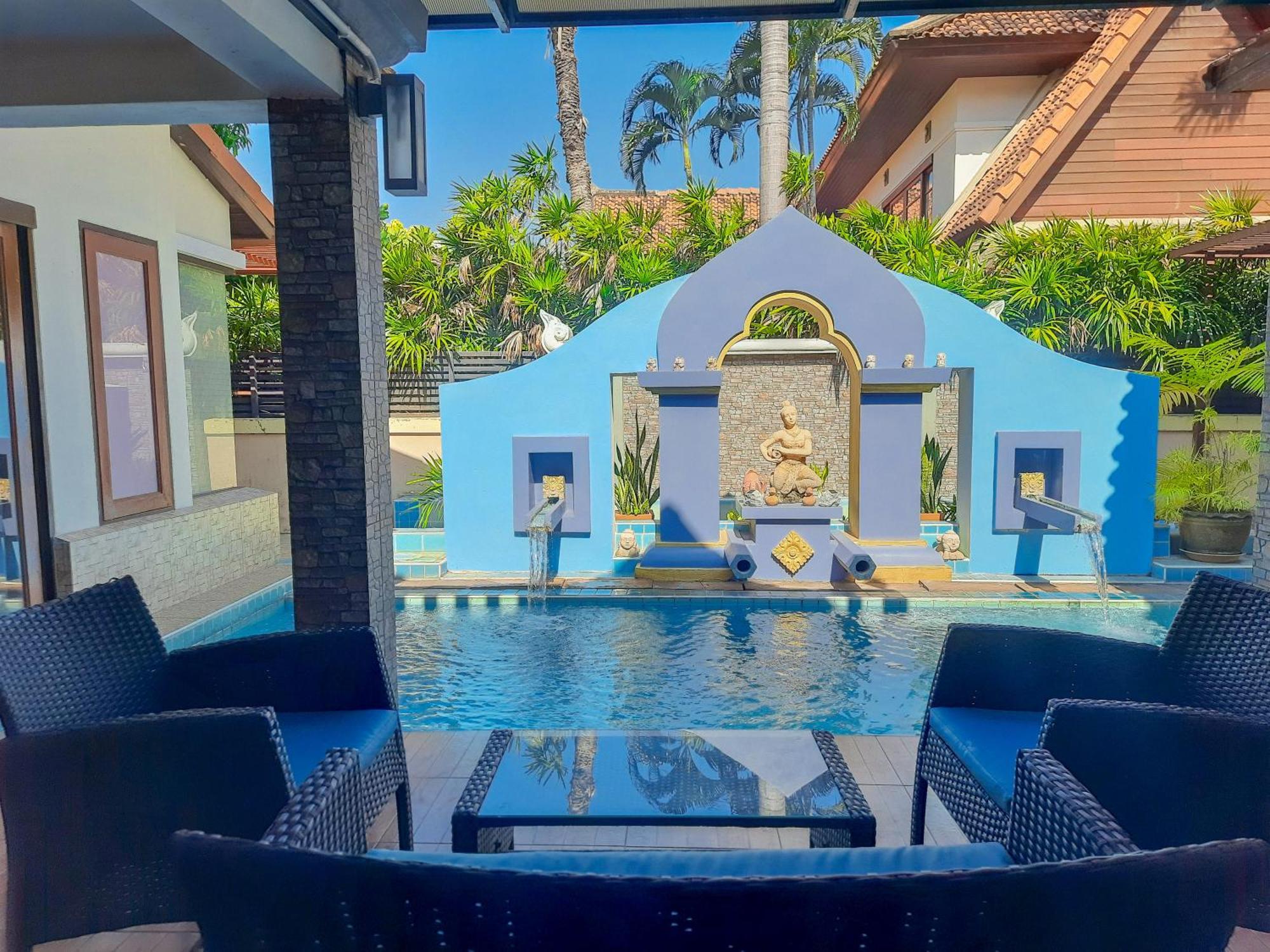 4Br Bali Style Private Pool Villa Siya พูลวิลล่าพัทยา パッタヤー エクステリア 写真