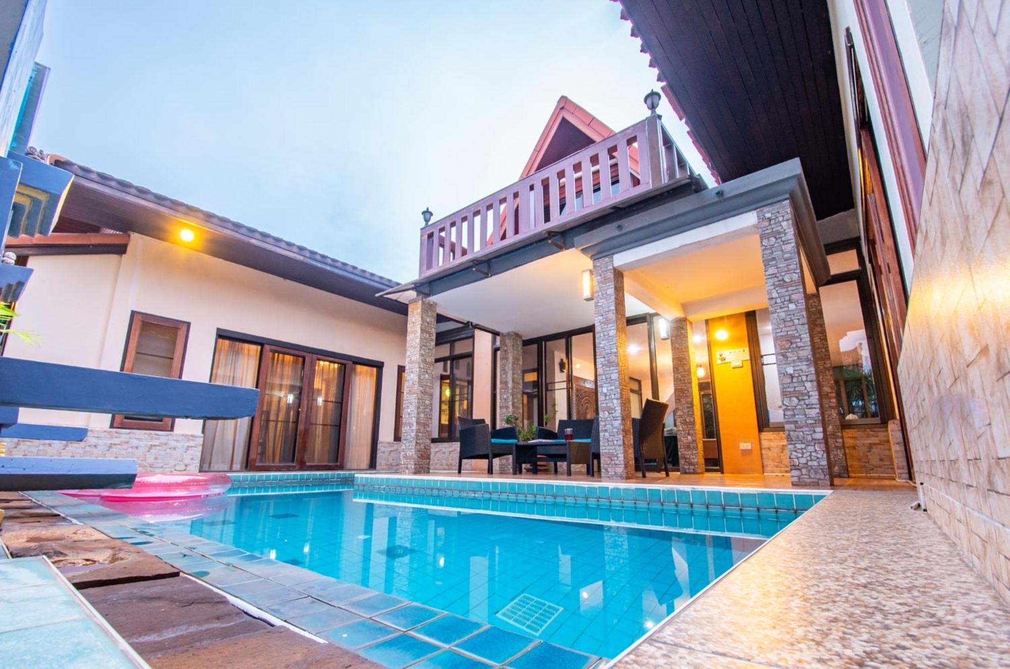 4Br Bali Style Private Pool Villa Siya พูลวิลล่าพัทยา パッタヤー エクステリア 写真