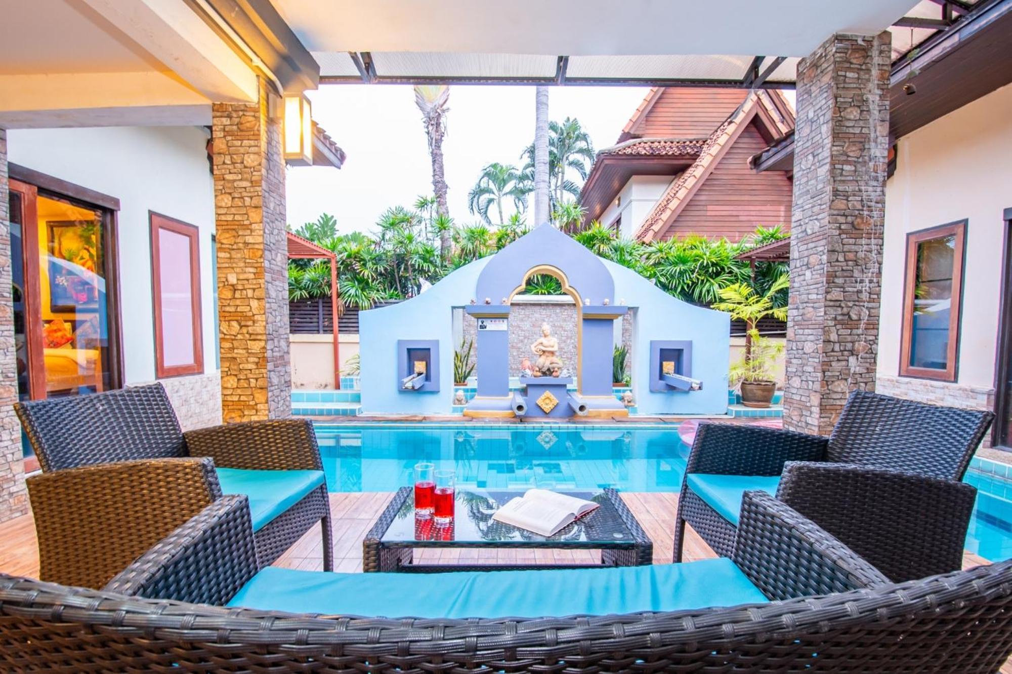 4Br Bali Style Private Pool Villa Siya พูลวิลล่าพัทยา パッタヤー エクステリア 写真