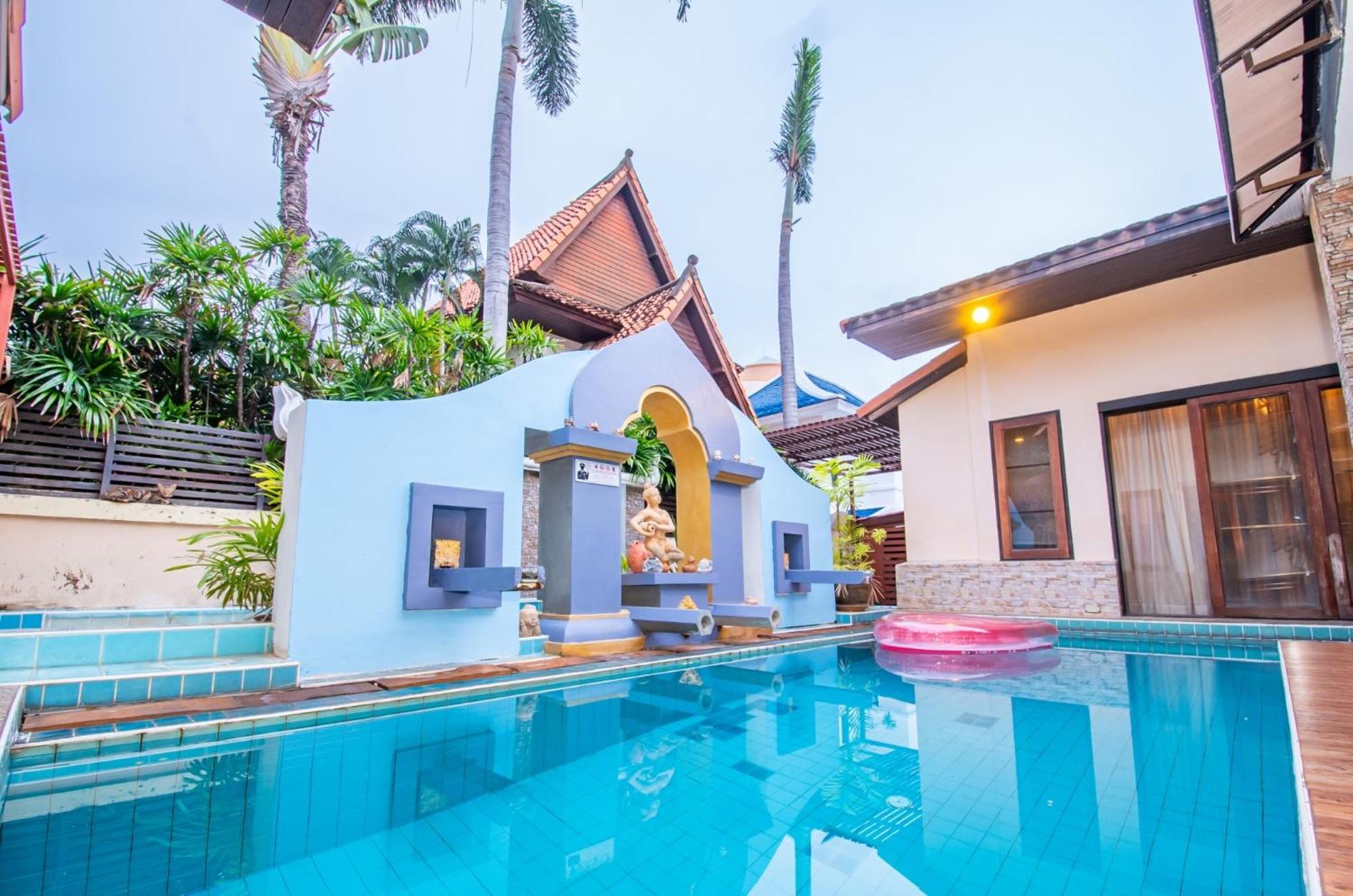 4Br Bali Style Private Pool Villa Siya พูลวิลล่าพัทยา パッタヤー エクステリア 写真